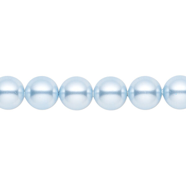 Pearl 250pk light blue, Crystal Passions® 8mm round 5810 image number 0