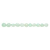 Bead, agate (dyed), aqua, medium to large tumbled nugget, Mohs hardness 6-1/2 to 7. Sold per 15-1/2" to 16" strand. image number 2