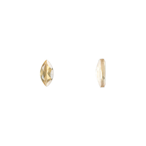 Citrine 1pkg1, hand-cut faceted marquise gem A grade, 8x4mm image number 0
