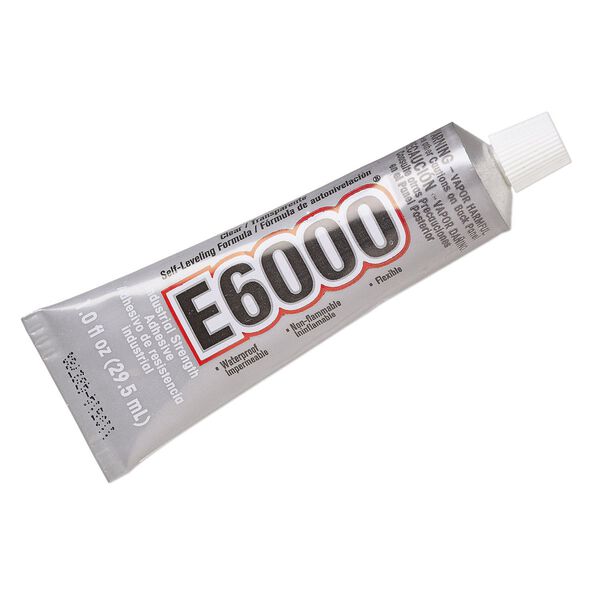 Adhesive, E6000®, pkg/(6)1-fluid-ounce tube, clear. image number 0