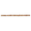 Freshwater pearl 1pkg1, semi-round, 15 inch golden copper 9-11mm cultured image number 1