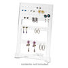 Display, earring, acrylic, clear, 9-1/4 x 6-1/4 x 3-3/4 inch easel. Sold individually. image number 1