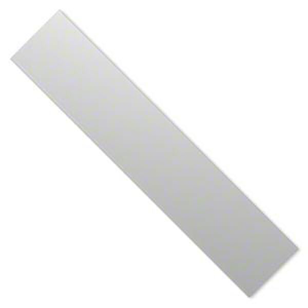 Solder sheet, Argentium® silver, 4-15/16x1 inch, 30 gauge, hard (melting temperature 1272 degrees Fahrenheit). Sold individually. image number 0