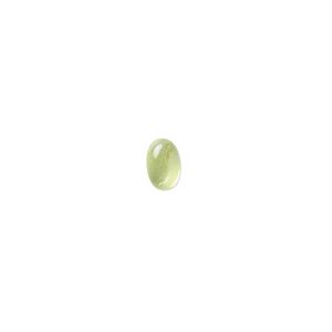 Peridot 1pkg1, calibrated oval cab natural 6x4mm