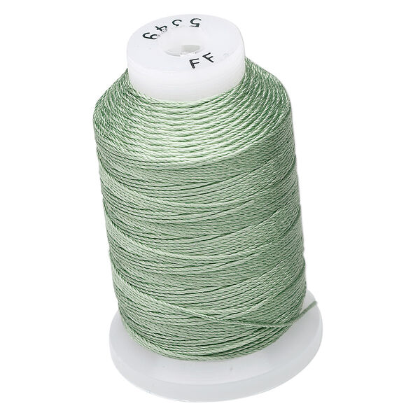 Thread, Purely Silk™, medium green, size FF. Sold per 115-yard spool. image number 0