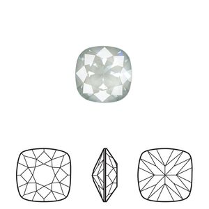 Fancy stone 1pk crystal agave ignite LacquerPRO, Crystal Passions® 12mm cushion 4470