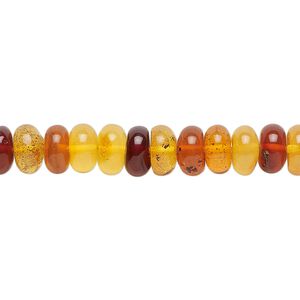 Baltic amber 1pkg1, hand-cut rondelle bead 15.5-16 inch 7x2mm-8x5mm