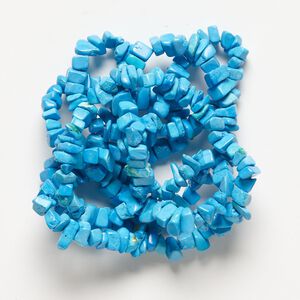 Howlite 1pkg1, chip bead 32 inch small to large