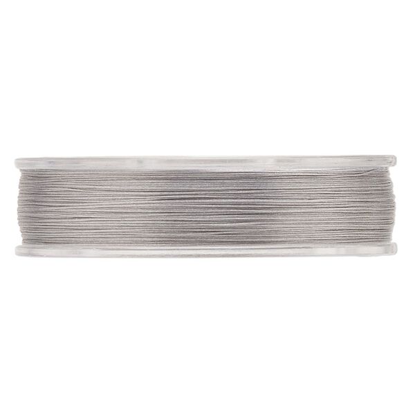 Thread, One-G™, nylon, pkg/250 yards, light grey, size 0. image number 1