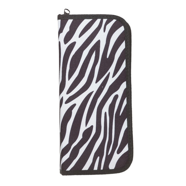 Pliers set, stainless steel / PVC foam / vinyl, black and white, 5-1/2 inch pliers / 5-1/4 inch tweezers / 10 x 4-1/2 x 1-1/2 inch case. image number 1