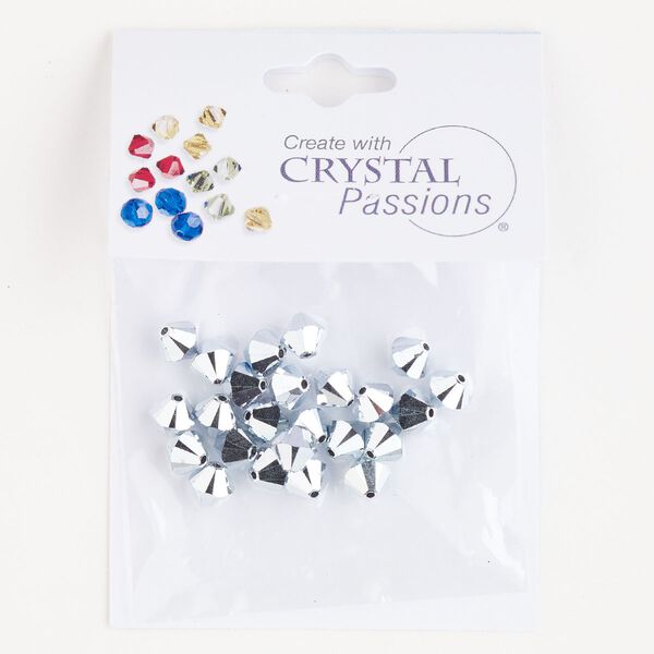 Bead 24pk crystal CAL 2X, Crystal Passions® 6mm bicone 5328 image number 0