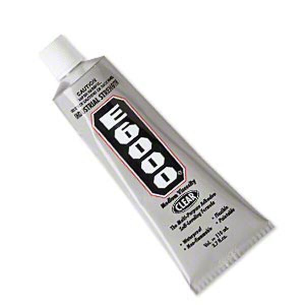 Adhesive, E6000®, pkg/(12)3.7-fluid-ounce tubes, clear. image number 0