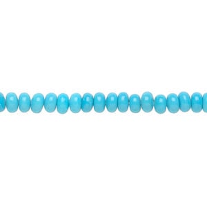 Magnesite 1pkg1, rondelle bead 15.5-16 inch 4x2mm
