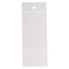 Bag, Clean-Vu®, plastic, clear, 3x2 inches with hole. Sold per pkg of 1,000. image number 1