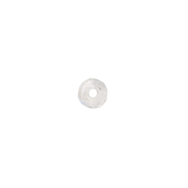 Rainbow moonstone 1pkg1, hand-cut faceted rondelle bead natural, 7x4mm image number 1