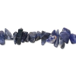 Sodalite 1pkg1, chip bead natural 32 inch medium
