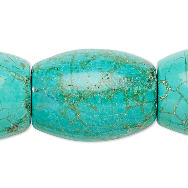 Magnesite 1pkg1, barrel bead 15.5-16 inch 28x22mm-29x23mm image number 0