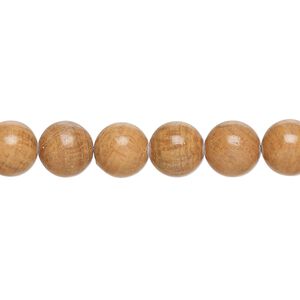 Tigerskin "jasper" 1pkg1, round bead natural 15 inch 7-9mm