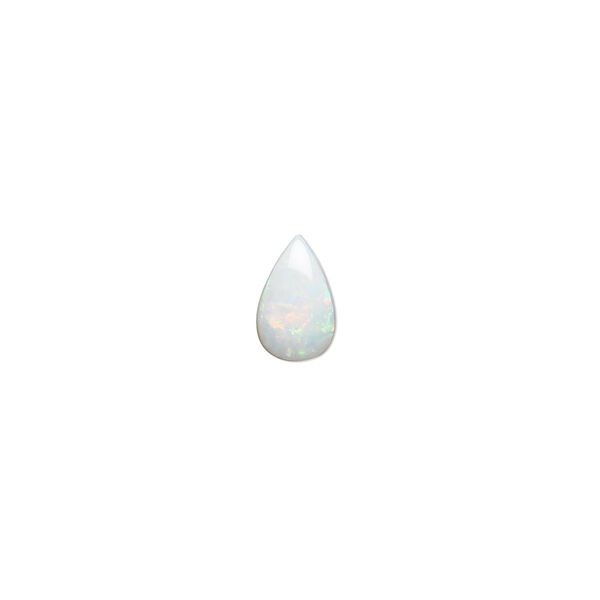 Cabochon, opal (natural), 8x5mm calibrated pear, B grade, Mohs hardness 5 to 6-1/2. Sold individually. image number 0