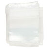 Bag, Tite-Lip™, anti-tarnish plastic, transparent clear, 4-inch top zip. Sold per pkg of 1,000. image number 1