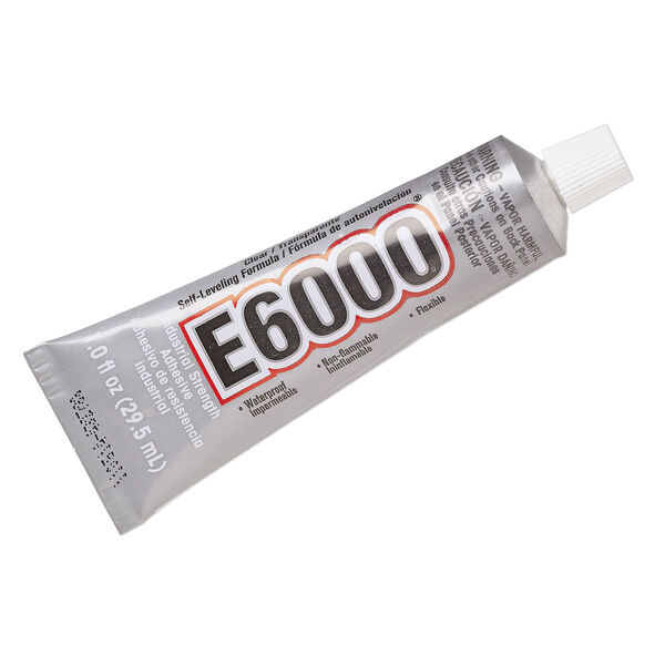 Adhesive, E6000®, pkg/(6)1-fluid-ounce tube, clear. image number 0