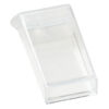 Organizer, acrylic, clear and white, 7 x 4-1/4 x 1-1/4 inches with (24) 45x25x11mm rectangle boxes and snap top. Sold per 25-piece set. image number 2