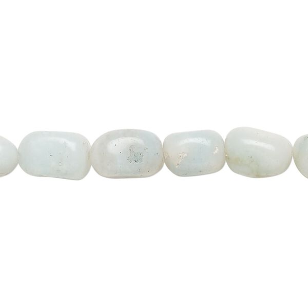 Amazonite 1pkg1, nugget bead natural 15 inch medium image number 0