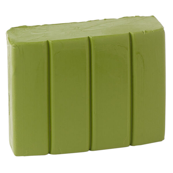 Polymer clay, Sculpey® PREMO, Spanish olive. Sold per 2-ounce bar. image number 0
