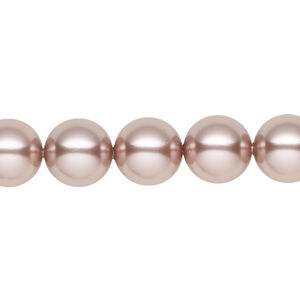 Pearl 1pkg100 vintage rose, Swarovski&reg;, 10mm round 5810