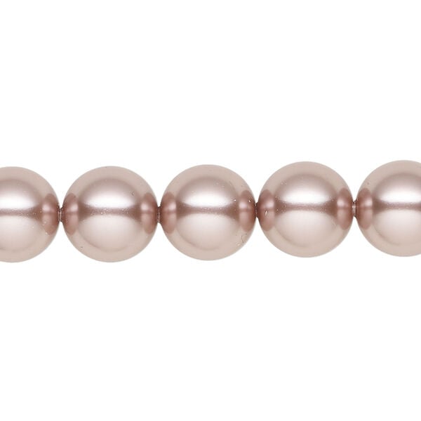 Pearl 1pkg100 vintage rose, Swarovski&reg;, 10mm round 5810 image number 0