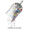 Scoop, chrome-finished brass, 2-1/4 x 1-1/2 inches. Sold individually. image number 1