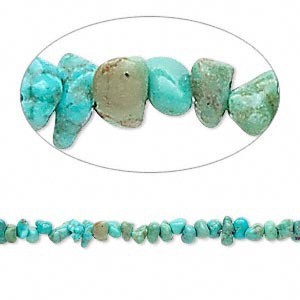 Turquoise 1pkg1, chip bead C grade, 15.5-16 inch mini image number 0