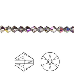 Bead 144pk crystal electra, Crystal Passions® 4mm bicone 5328