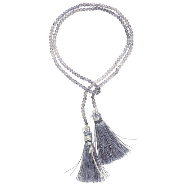 Iolite 1pkg1, hand-cut faceted round bead natural 15.5-16 inch 2.5-3mm image number 0