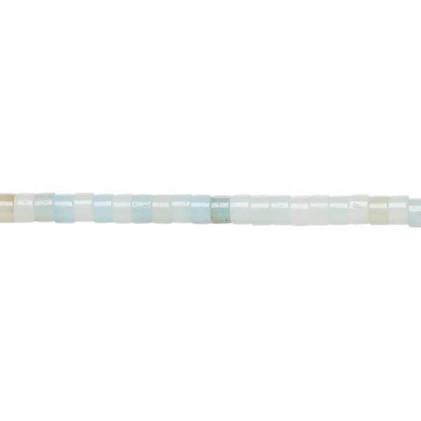 Amazonite 1pkg1, heishi bead natural 15.5-16 inch 3x1.5mm-3x2.5mm image number 0