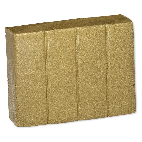 Polymer clay, Sculpey® PREMO, pkg/2 ounces, antique gold. image number 0