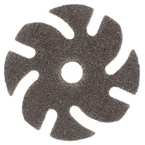 Abrasive disc, 3M™ Scotch-Brite™ EXL Unitized, plastic, brown, coarse grit, 3-inch replacement disc for Jooltool™. Sold individually.