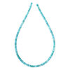 Kingman turquoise 1pkg1, hand-cut faceted rondelle B grade, 15.5-16 inch graduated 4x3mm-6x4mm image number 2