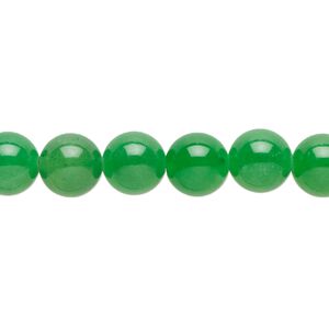 Quartz 1pkg1, round bead 15 inch 7-9mm