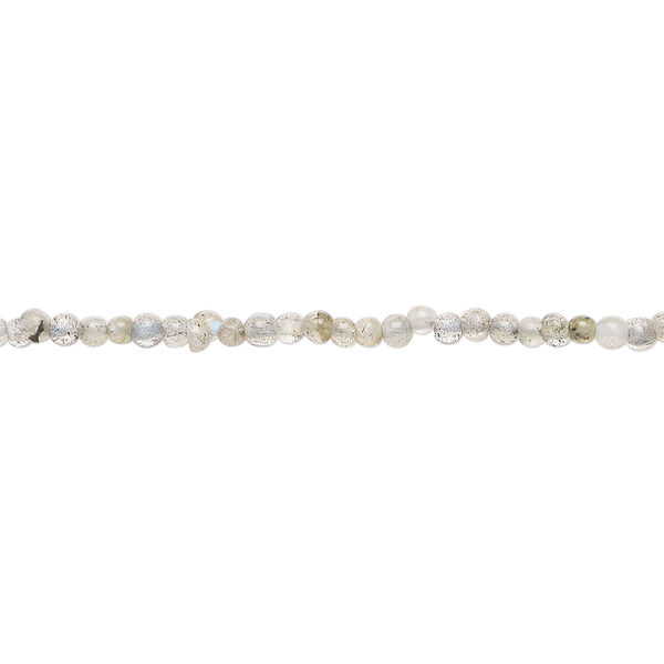 Labradorite 1pkg1, hand-cut uneven round bead natural, 13 inch 1-2mm image number 0