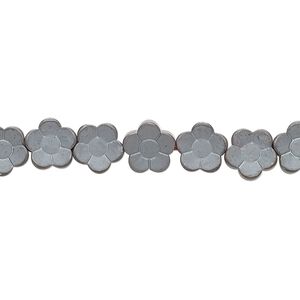 Hemalyke™ 1pkg1, matte flower bead 15.5-16 inch 8x8mm