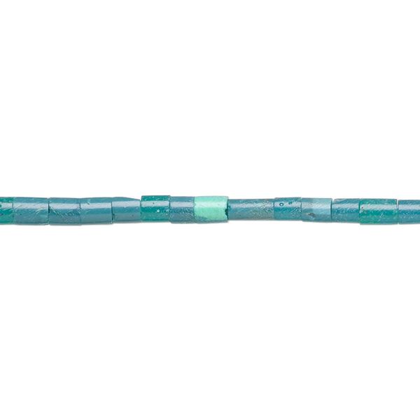 Bead, "malachite" (resin) (imitation), 2-3mm heishi. Sold per 22-inch strand. image number 0