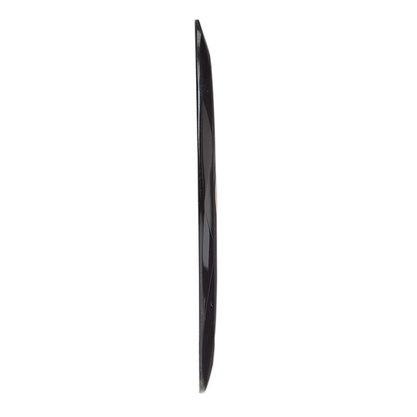 Black onyx 1pkg1, calibrated faceted oval cab 40x30mm image number 1