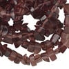 Bead, glass 1pkg1, translucent purple, small to extra-large chip, 30-inch strand. image number 1