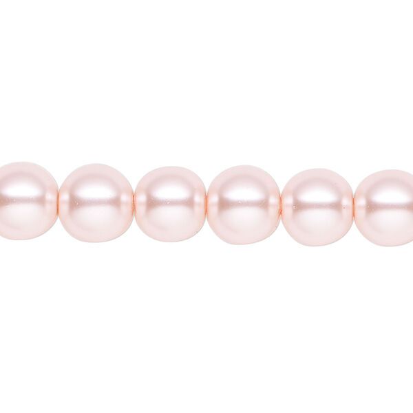 Pearl 1pk rosaline, Celestial Crystal&reg; 8mm round 15.5-16 inch image number 0