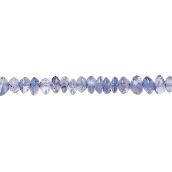 Iolite 1pkg1, hand-cut rondelle bead 15.5-16 inch 3x2mm-5x3mm image number 0