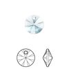 Drop 144pk aquamarine, Swarovski® 12mm pendant mini disk 6428 image number 0
