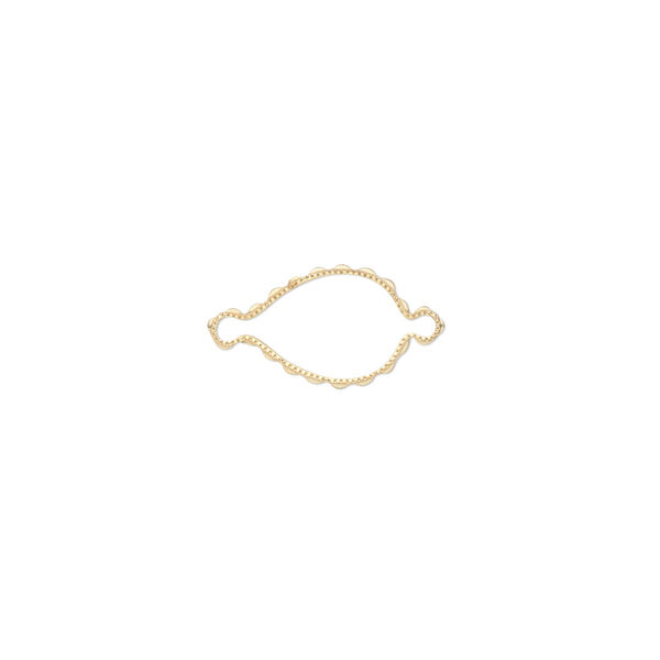 Link, Wrap-Tite®, 14Kt gold-filled, 10x7mm fancy pear setting. Sold per pkg of 2. image number 0