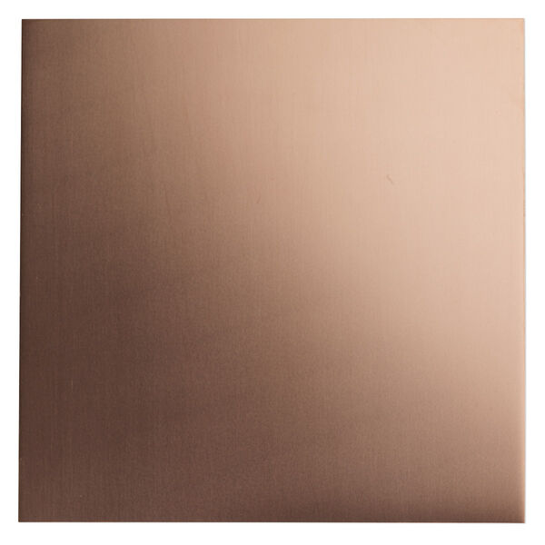 Sheet, copper, half-hard, 6x6-inch square, 24 gauge. Sold individually. image number 0
