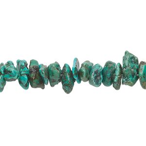 Turquoise 1pkg1, chip bead 15.5-16 inch medium